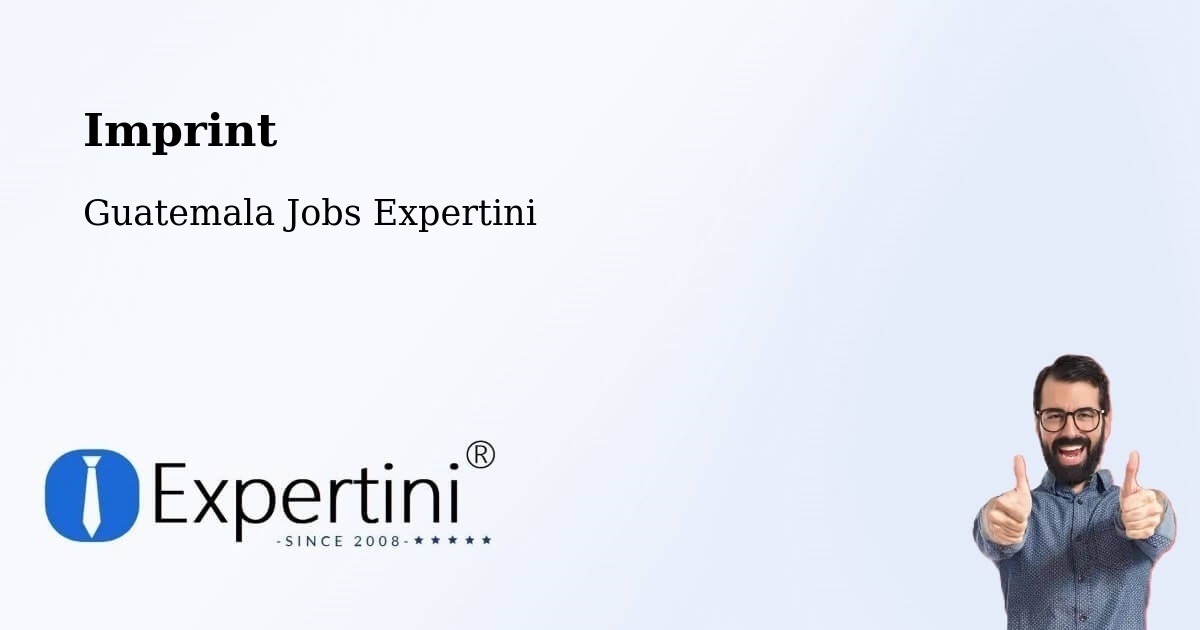 Imprint – Lanquín - Guatemala Jobs Expertini